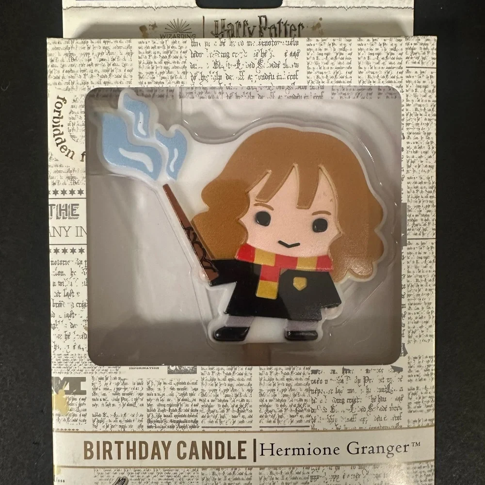 PME Cake Harry Potter Birthday Candles Ron, Draco And Hermione Lot Of 3 NIB